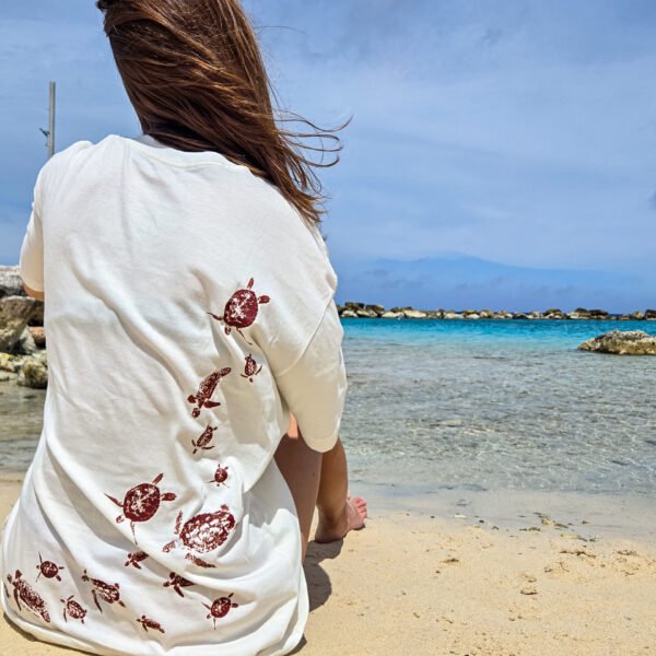 Remera Tortugas Marinas - oversize unisex