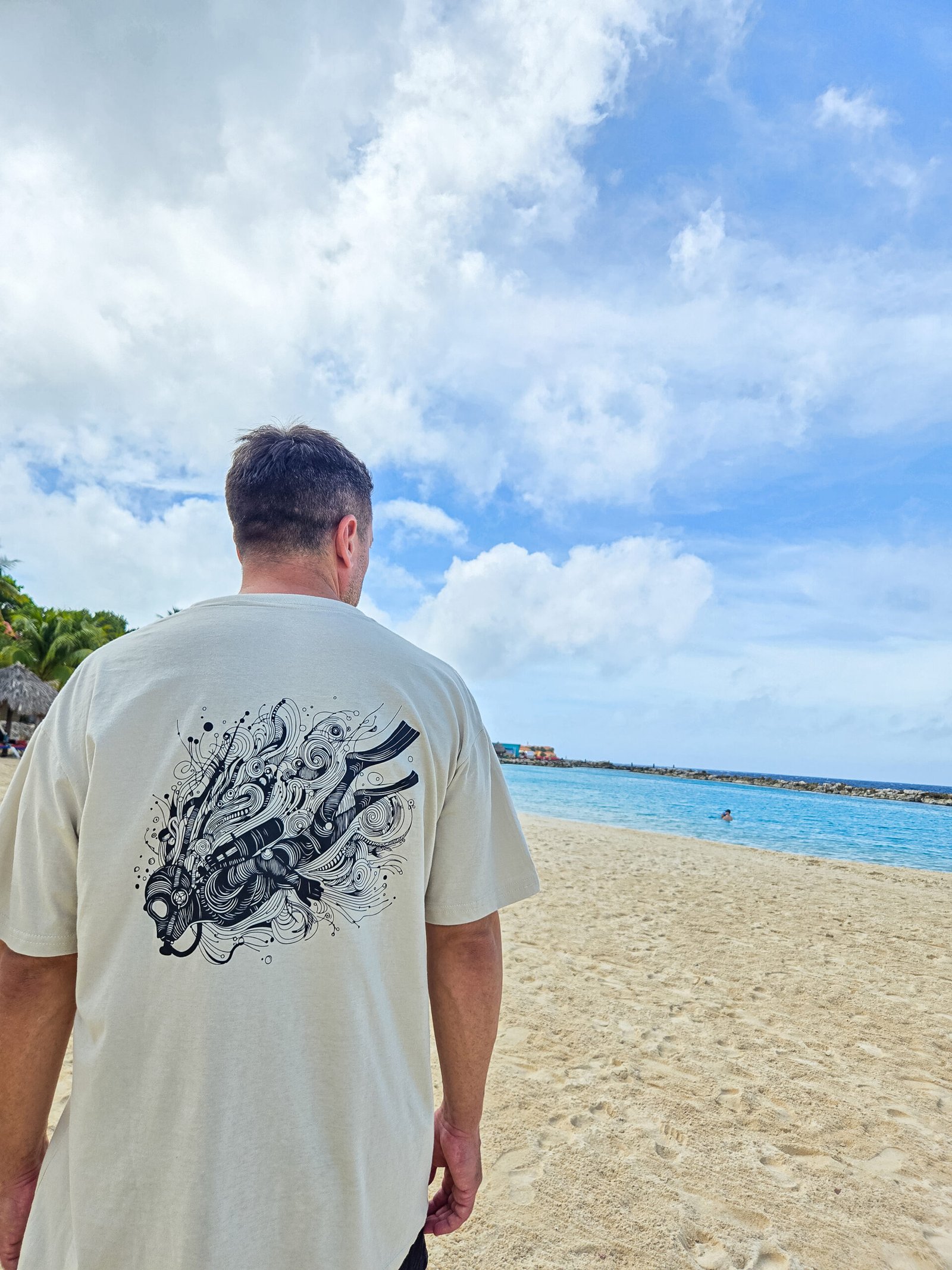 Remera Diver - oversize unisex