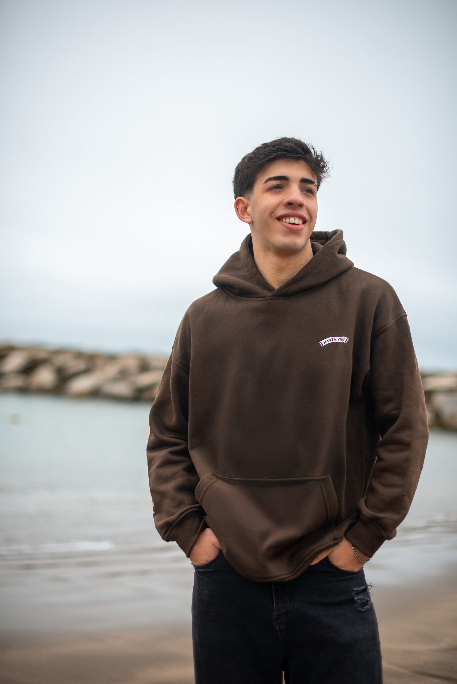 Buzo Hoodie Navigator - oversize unisex - Image 2