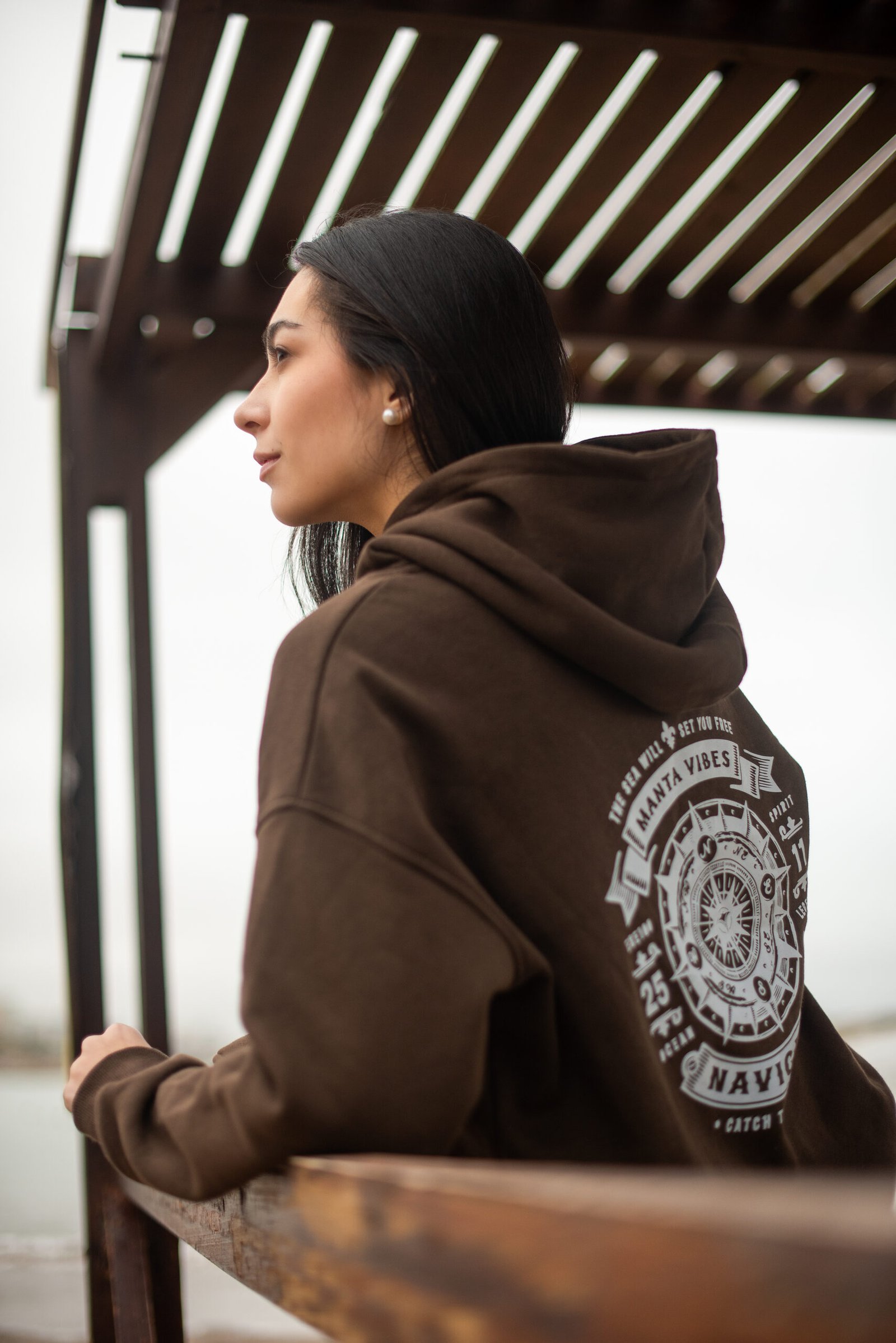 Buzo Hoodie Navigator - oversize unisex - Image 5