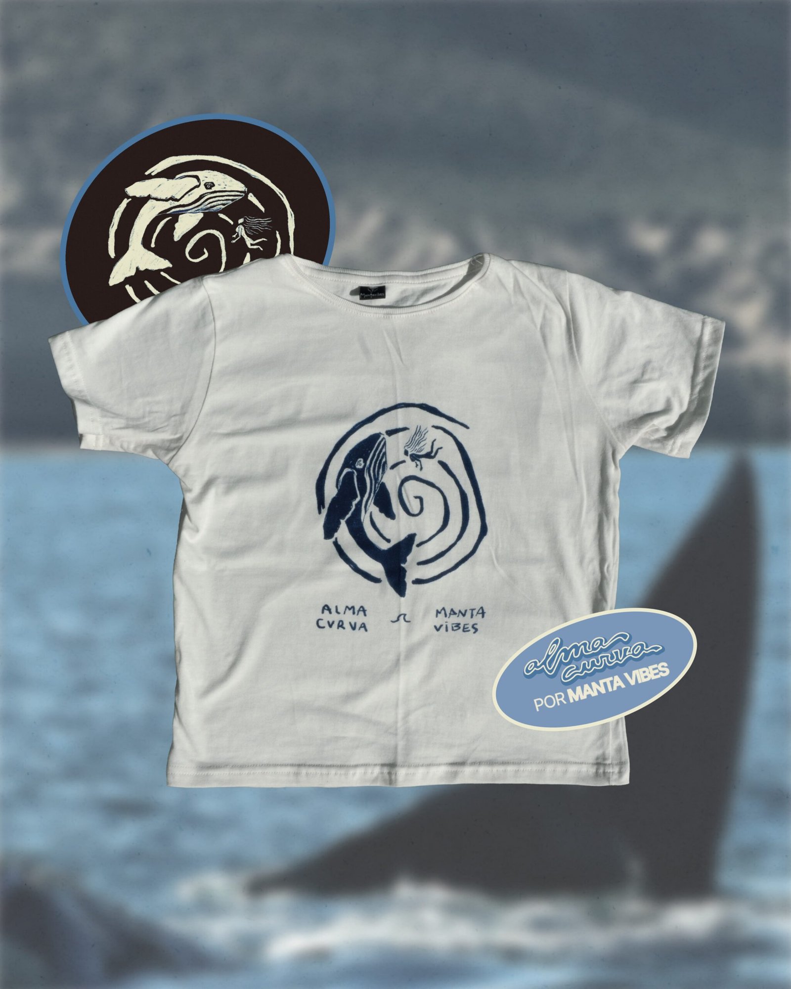 "Encuentros" Remera Alma curva - Colección Alma Patagónica